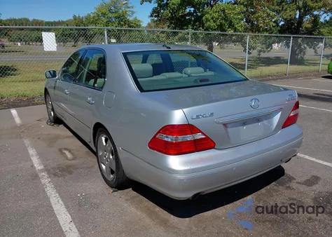 2005 Lexus Ls 430 from USA, damaged, VIN JTHBN36F055000824